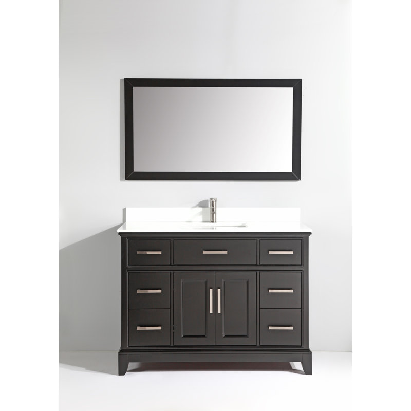 Red Barrel Studio® Valor 48'' Freestanding Single Bathroom Vanity with